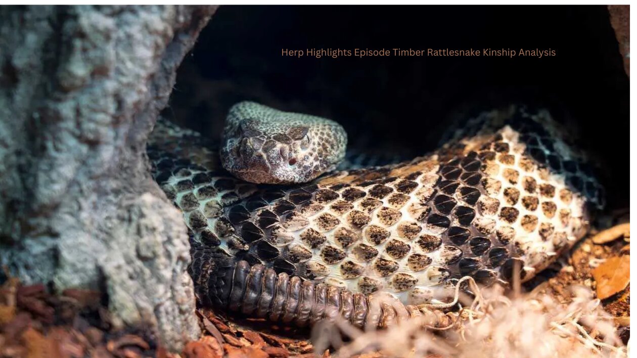 Herp Highlights Episode Timber Rattlesnake Kinship Analysis