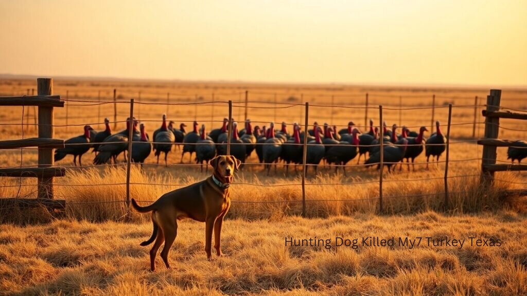 Hunting Dog Killed My7 Turkey Texas