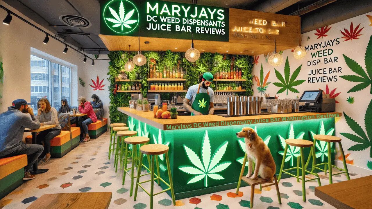 Maryjays DC Weed Dispensary Juice Bar Washington Reviews